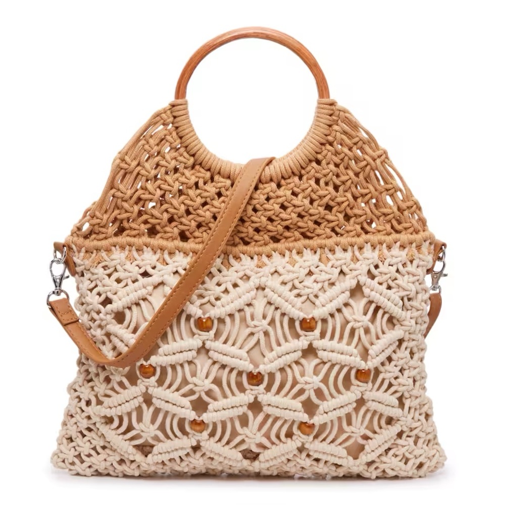 Beautiful Crochet Hand Bag - Crown Vintage